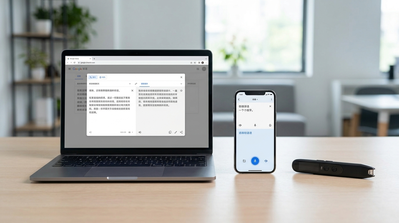 有道翻译网页版App翻译笔产品定位