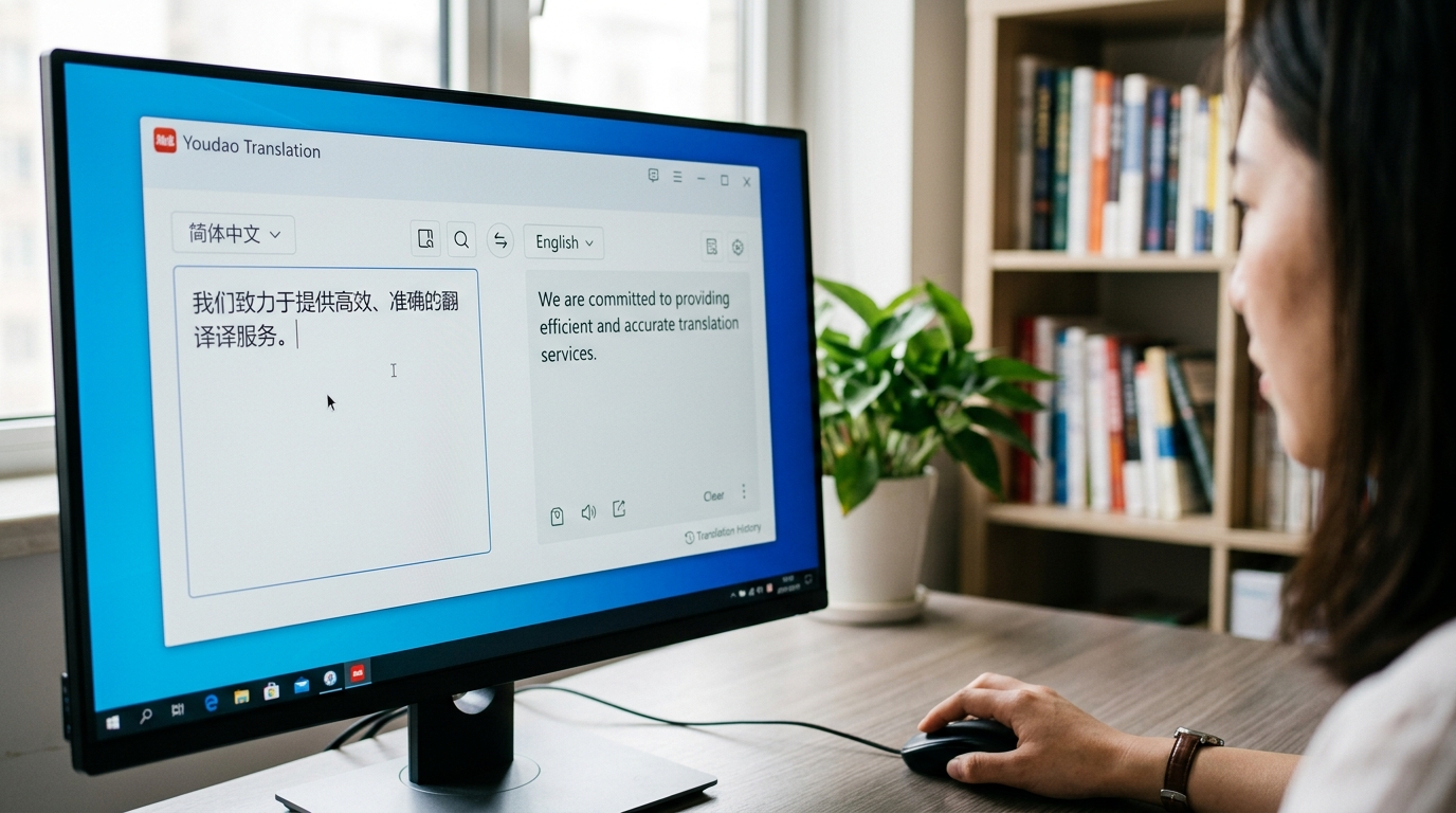 有道翻译电脑版官方客户端界面