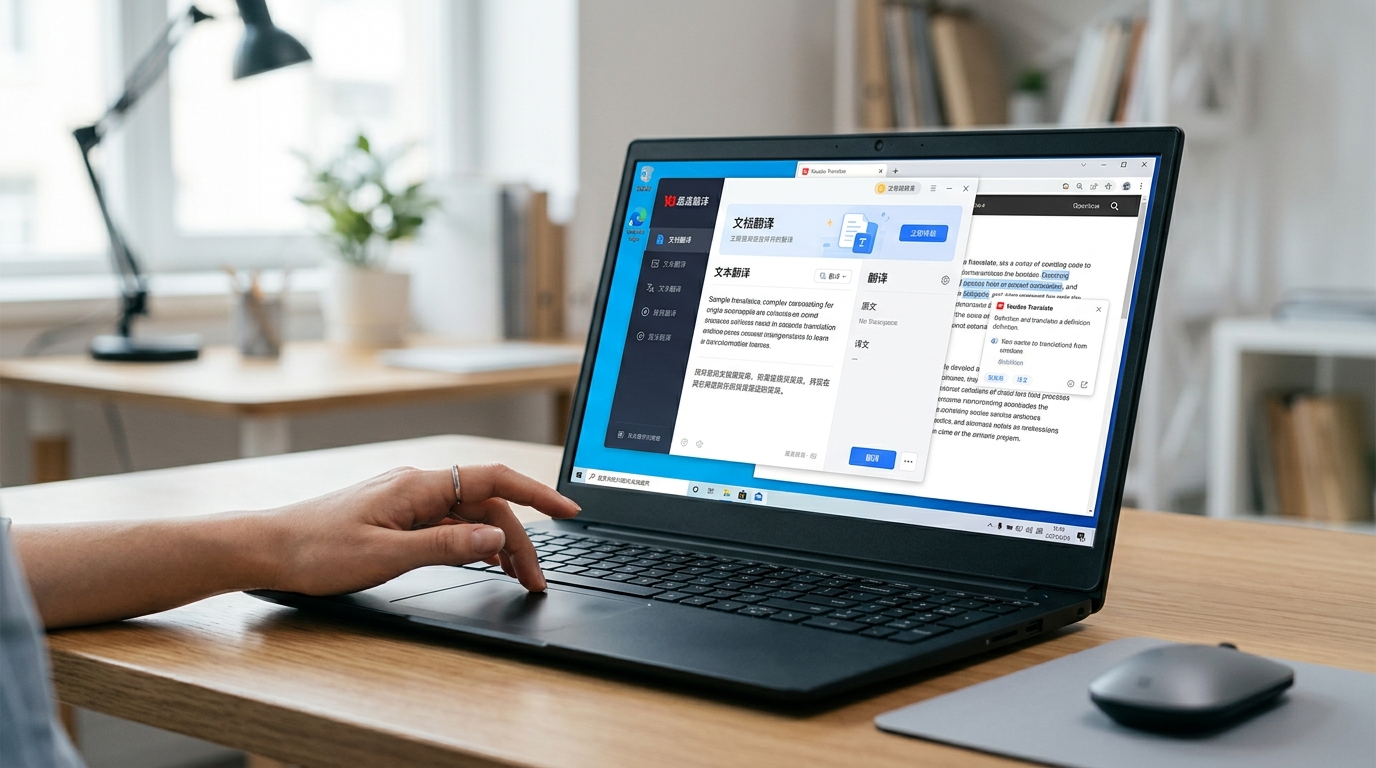 有道翻译电脑版 Windows 与 macOS 桌面客户端界面
