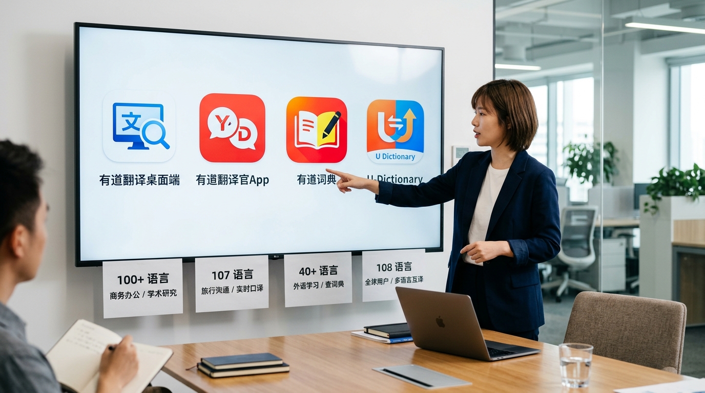 有道翻译下载四款产品对比